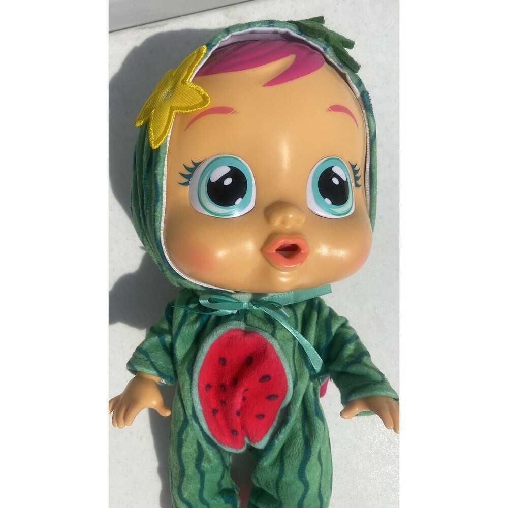 12" Cry Babies Tutti Frutti Doll Tested and Works - Picture 4 of 8